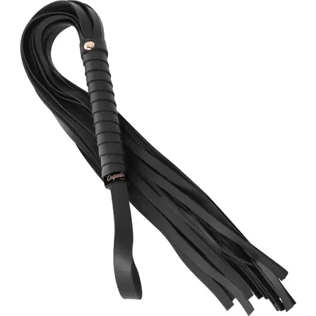 Coquette Chic Desire Fantasy Vegan Kožni Flogger 28cm Crni