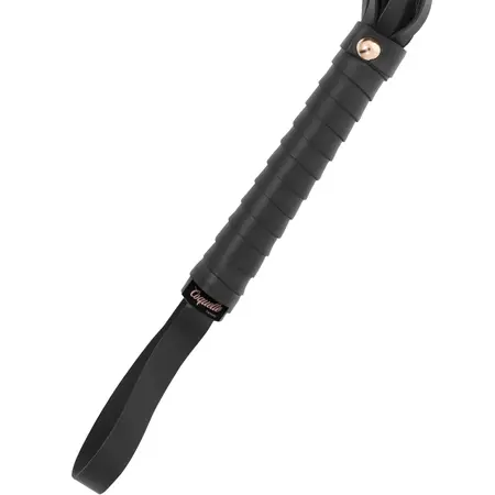 Coquette Chic Desire Fantasy Vegan Kožni Flogger 28cm Crni