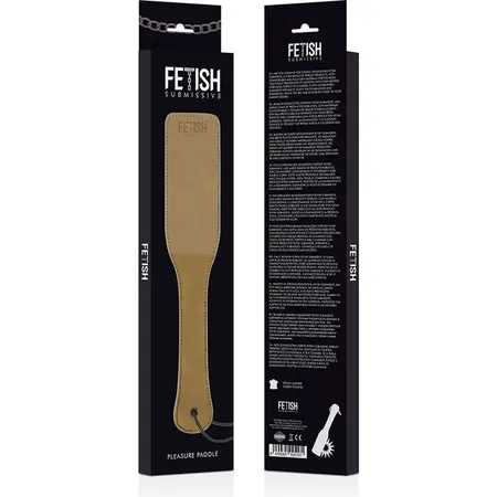 Fetiš Submissive Origin Vegan Kožni Bič Crni 45cm Izdržljiv Dizajn
