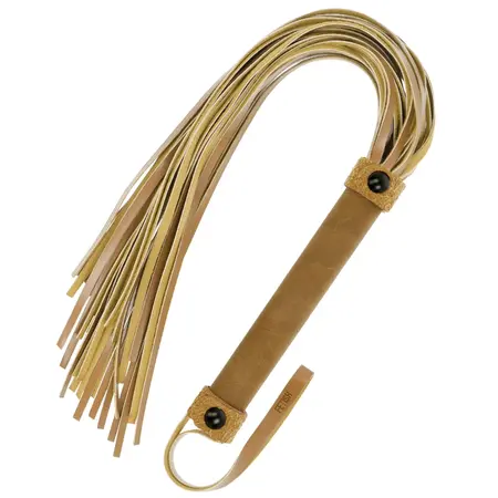 Fetiš Submissive Origen Vegan Kožni Impact Bič 28cm Crni