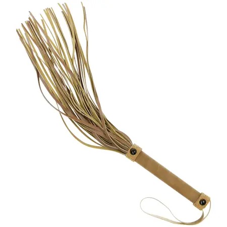Fetiš Submissive Origen Vegan Kožni Impact Bič 28cm Crni