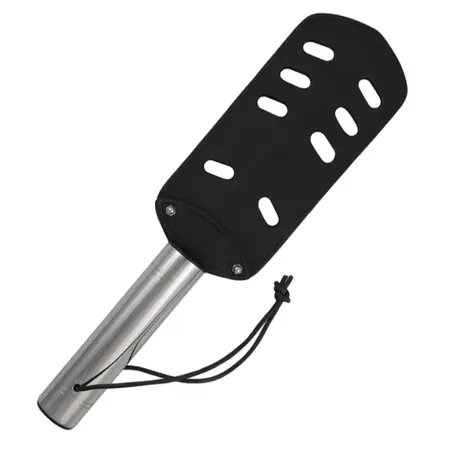 Metal Hard The Paddle Leather & Stainless Steel Dual-Sided 45cm