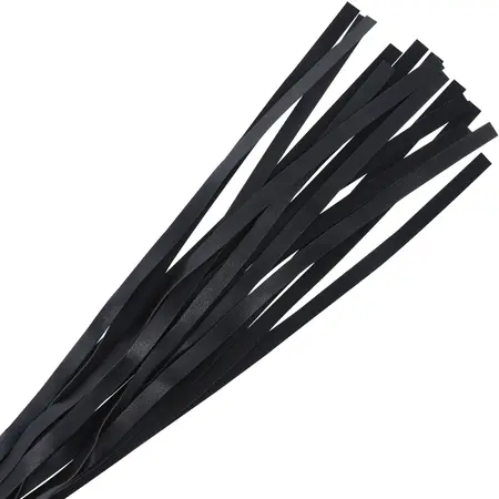 Darkness Crni Bič za Vezivanje 45cm - Premium Veštačka Koža, Ergonomska Drška