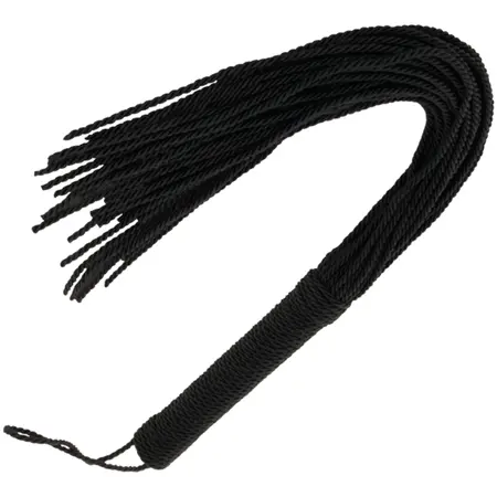 Darkness Crni Bič za Vezivanje 50cm - Izdržljiva Veštačka Koža, Ergonomski Hvat