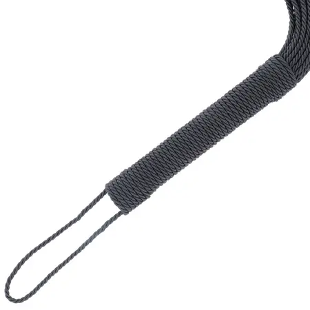 Darkness Crni Bič za Vezivanje 50cm - Izdržljiva Veštačka Koža, Ergonomski Hvat