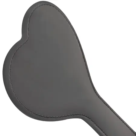 Darkness Crni Impact Paddle - Čvrsta Veganska Koža, Dizajn sa Šiljcima