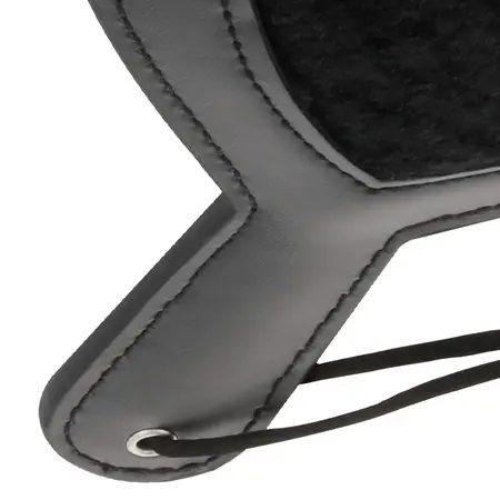 Darkness Crni Velur Paddle sa Šiljcima 19x15cm - Premium Izdanje