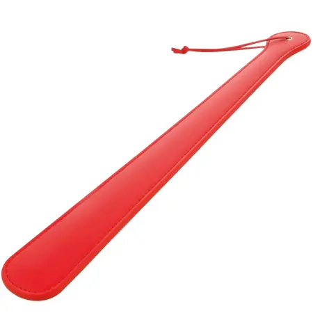 Darkness Crveni Fetiš Paddle 48cm - Izdržljiva PU Koža, Šiljci, Crni/Crveni