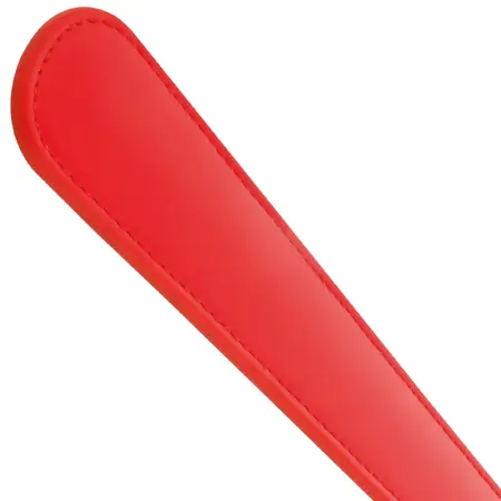 Darkness Crveni Fetiš Paddle 48cm - Izdržljiva PU Koža, Šiljci, Crni/Crveni