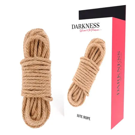 Darkness Japanski Konopac od Jute 5m - Prirodno Vlaknasto Uže za Vezivanje