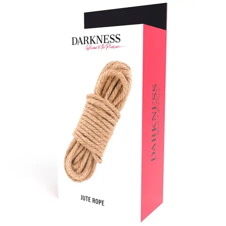Darkness Japanski Konopac od Jute 5m - Prirodno Vlaknasto Uže za Vezivanje