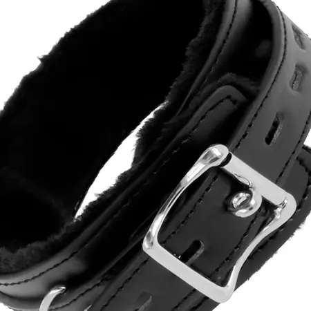 Darkness Comfort Ogrlica sa Kožnim Lancem - Podesivo Podstavljeno Vezivanje