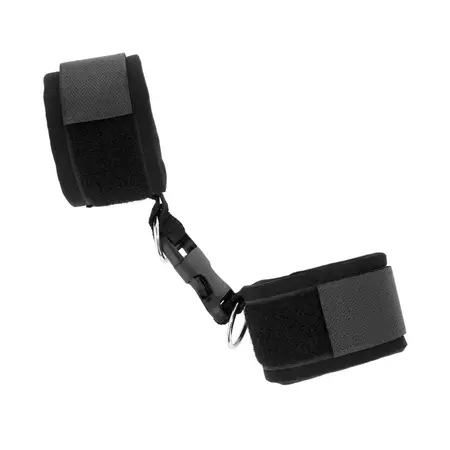 KINK Neoprenske Podesive Trake za Ručne Zglobove Crne 22-34 cm Hook & Loop Zatvarač