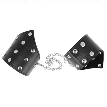 KINK Black Point podesive trake za ruke sa lancem, 17-23 cm, crne