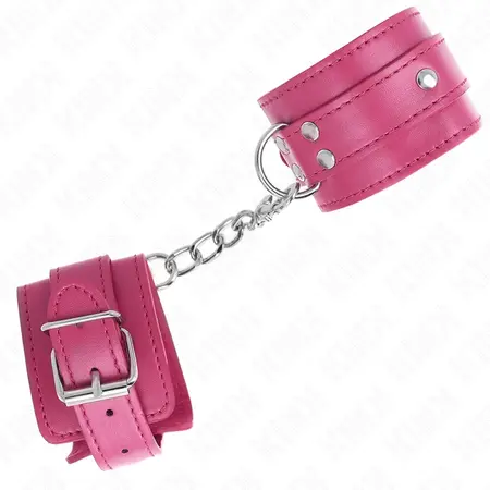 KINK 3 D-prsten Podesive lisice za ruke Roze 17.5-25cm x 6cm