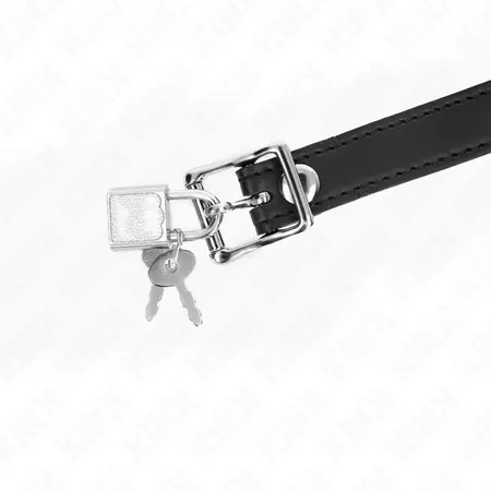KINK Silicone Ball Gag sa Bravom 4cm - Podesiva sigurna traka 60cm