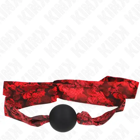 KINK Scandal Silicone Ball Gag 4.5 cm - Podesiva udobnost, Model 2