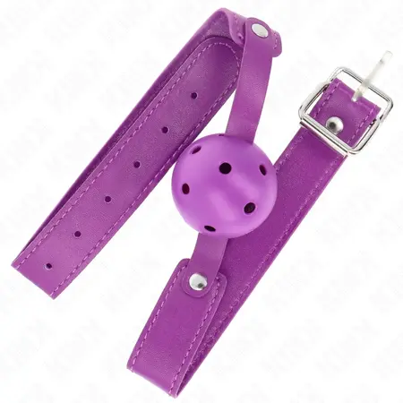 KINK Ljubičasti Prozračni Sistem Lopte 4.5 cm - Podesiva Silikonska Traka 65x2.5 cm