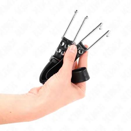 KINK Podesivi Metalni Hook Gag 36-52 cm - Siguran sistem od nerđajućeg čelika