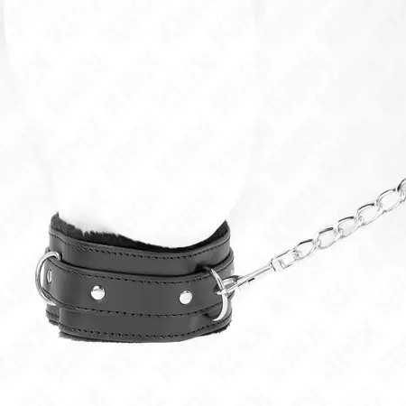 KINK Set ogrlice i povodca Crni 65cm Podesiv 36-42cm Visoka udobnost