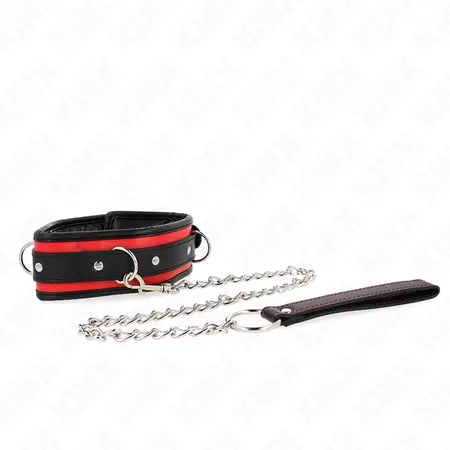 KINK Podesiva teška ogrlica sa kaišem Model 2, 36.5-50 cm, 65 cm povodac