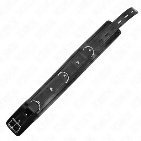 KINK Podesiva metalna ogrlica sa kaišem 65 cm - Model 1, opseg 36.5-50 cm