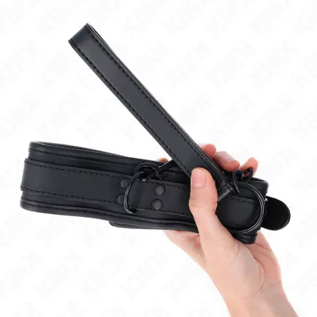 KINK Neoprenska bondage ogrlica Model 1 - Podesiva udobnost, 78 cm kaiš