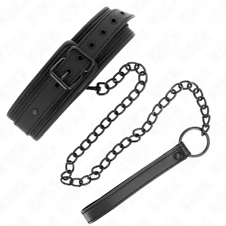 KINK Neoprenska bondage ogrlica Model 1 - Podesiva udobnost, 78 cm kaiš
