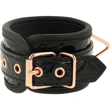 Coquette Chic Desire Black Edition Premium Vegan Leather Handcuffs