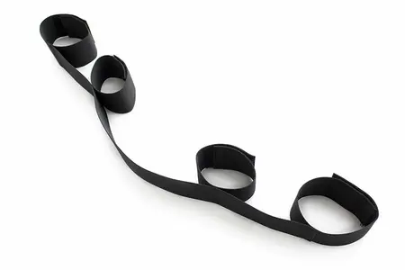 OHMAMA Fetish Soft Spreader Bar with Full Nylon Wrist Restraints 57cm