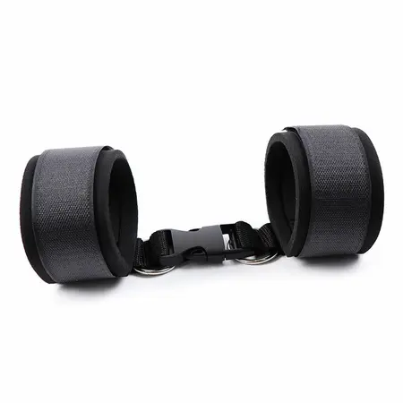 OHMAMA Neoprenske lisice za ruke podesive 22-34cm Crne