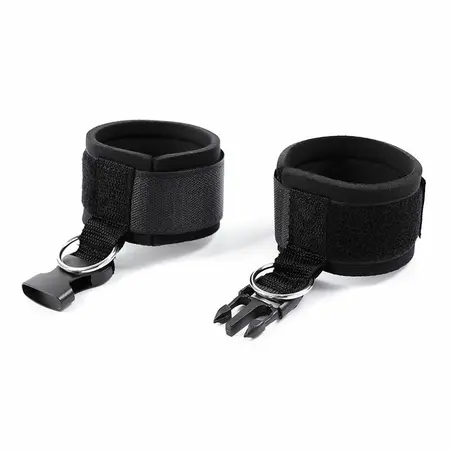 OHMAMA Neoprenske lisice za ruke podesive 22-34cm Crne