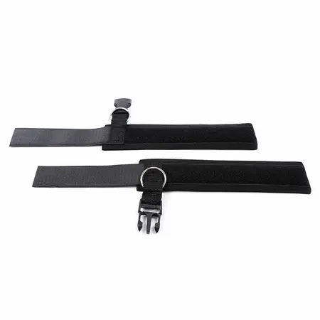 OHMAMA Neoprenske lisice za ruke podesive 22-34cm Crne