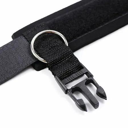 OHMAMA Neoprenske lisice za ruke podesive 22-34cm Crne