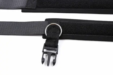 OHMAMA Neoprenske lisice za ruke podesive 22-34cm Crne
