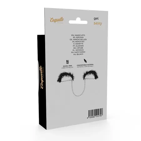 Coquette Chic Desire Deluxe Lisice od metala bez nikla Elegantan dizajn