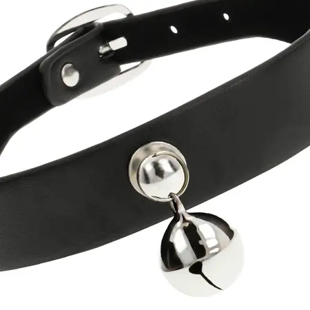 Coquette Chic Desire Ogrlica od veganske kože - Podesivi elegantan dodatak 43cm