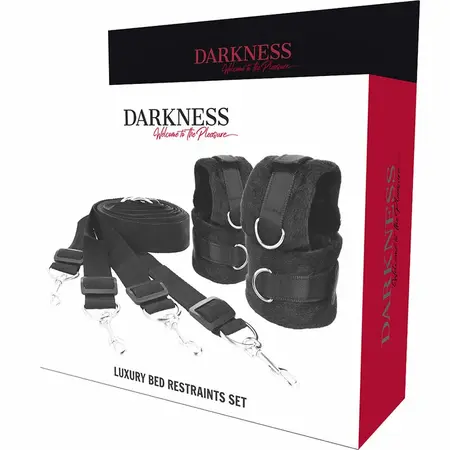 Darkness Svestrani podesivi komplet za vezivanje za krevet - Neopren i Najlon sistem