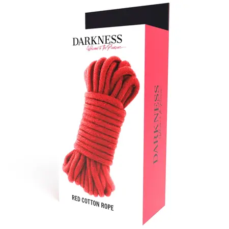 Darkness Japansko uže 5m Crveno - 100% Pamučni konopac za vezivanje