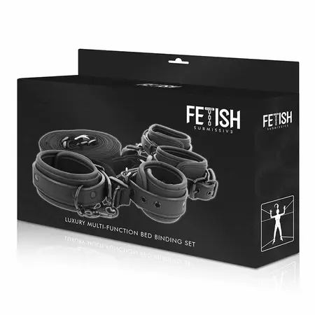 Fetish Submissive Deluxe set za vezivanje sa neoprenskom postavom, Podesiv
