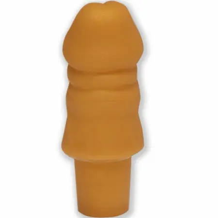 DIABLO PICANTE Gold Bottle Stopper - Metallic Decorative Plug, Universal Fit
