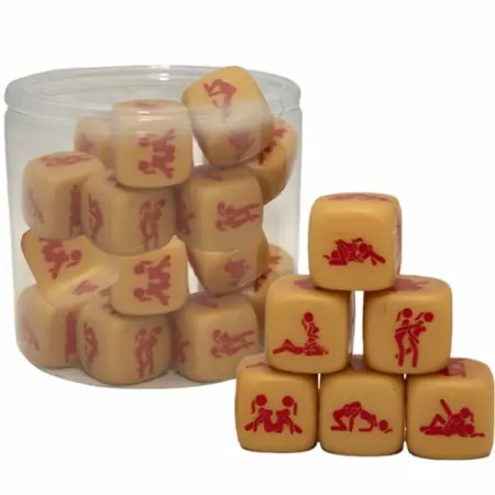 Diablo Picante Woman Pride zlatne kocke - kreativni dodatak za parove