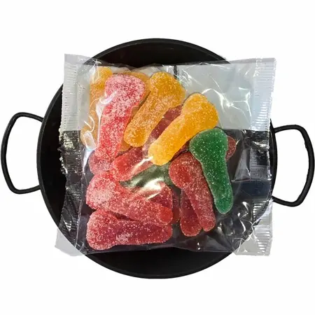 Diablo Picante Assorted Flavored Chewable Sugar Candies in Paella Pan 200g