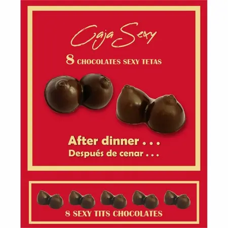 Diablo Picante Party Chocolates 8 Pieces Playful Shape Gift Set