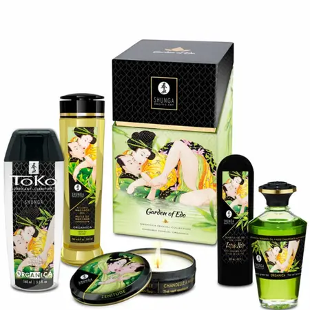 SHUNGA Edo Garden Organska Kolekcija Poklon Set - Putna Veličina, 5 Komada