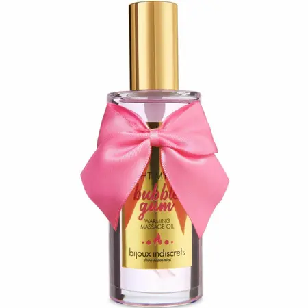 Bijoux Indiscrets Bubblegum Play Kit - Mirisno Ulje za Masažu i Set Sjaja za Usne