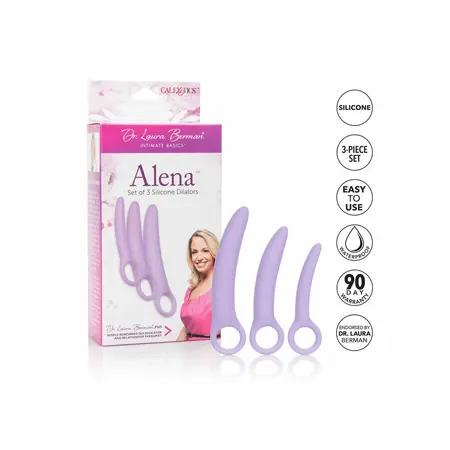 CalExotics Dr. Laura Berman Alena Silikonski Set Dilatora, 3 Veličine