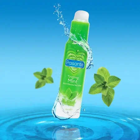 Pasante Mint Aroma Intimate Gel 75ml - Vegan, Water-Based, Refreshing