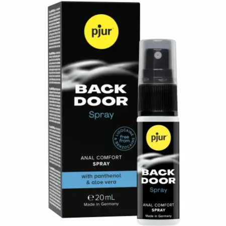 pjur Back Door Silicone Anal Set - Lubricant & Care Spray 2-in-1 Kit