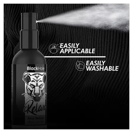BLACK HOLE Explorer Comfort Relaxing Spray 30ml - Formula za intimnu negu